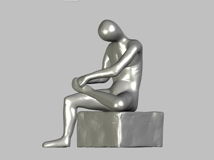 Jonathan Thomson Art | Sculpture | Metal | Studies from the human body